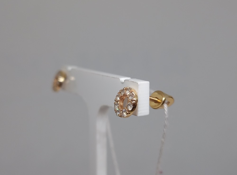 СЕРЬГИ ПУСЕТЫ (Au 585)