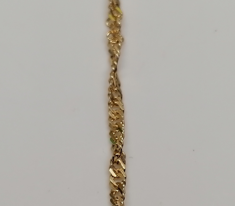 БРАСЛЕТ ПОЛНОВЕСНЫЙ Сингапур Au 585