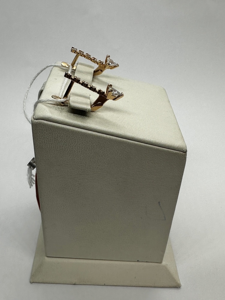 СЕРЬГИ С КАМНЯМИ (Au 585)