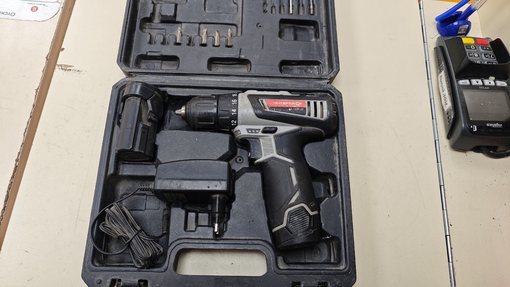 Шуруповерт Elitech ДА 10.8СЛК2