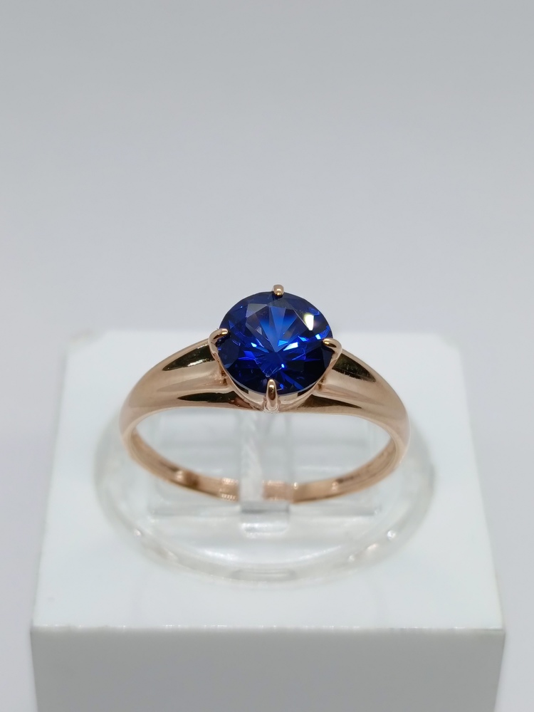 КОЛЬЦО С КАМНЕМ (Au 585)