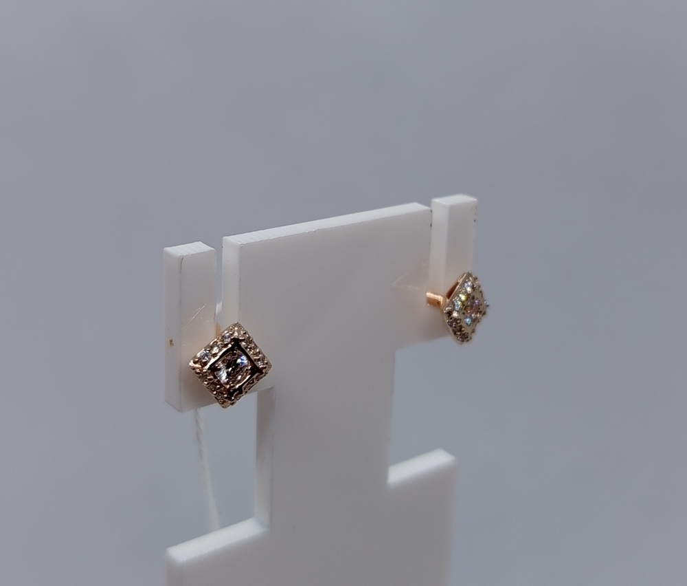 СЕРЬГИ ПУСЕТЫ (Au 585)