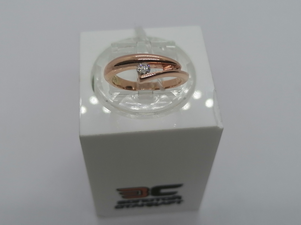 КОЛЬЦО С КАМНЕМ (Au 585)