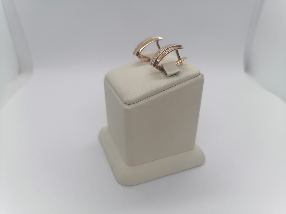 СЕРЬГИ С КАМНЯМИ (Au 585)