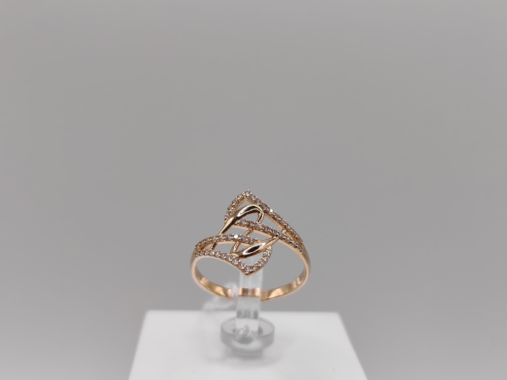 КОЛКМИ585 КОЛЬЦО С КАМНЯМИ (Au 585)