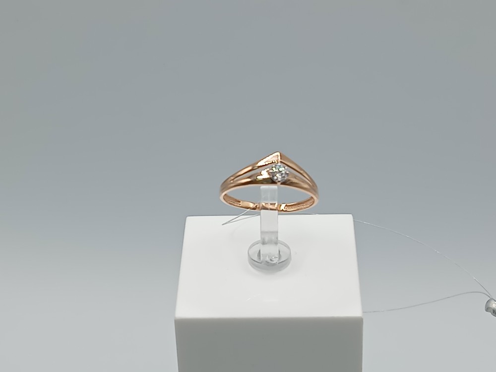 КОЛЬЦО С КАМНЕМ (Au 585)