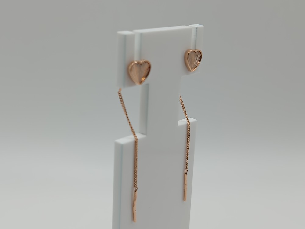 СЕРЬГИ ПРОДЕВКИ без камня (Au 585)