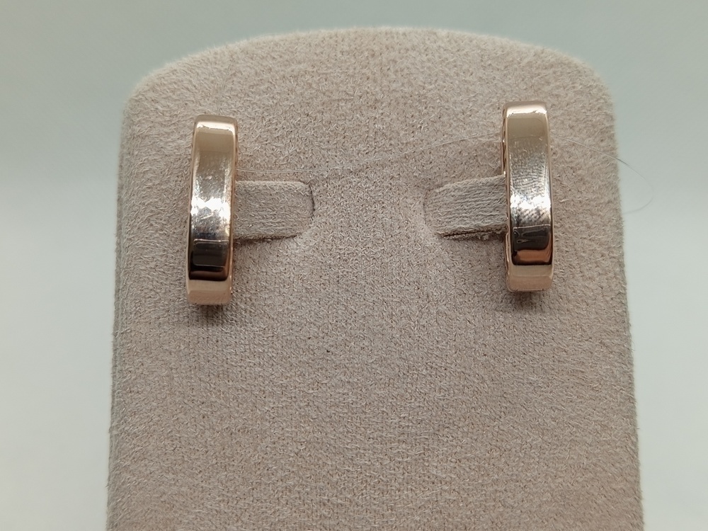 СЕРЬГИ БЕЗ КАМНЯ (Au 375)