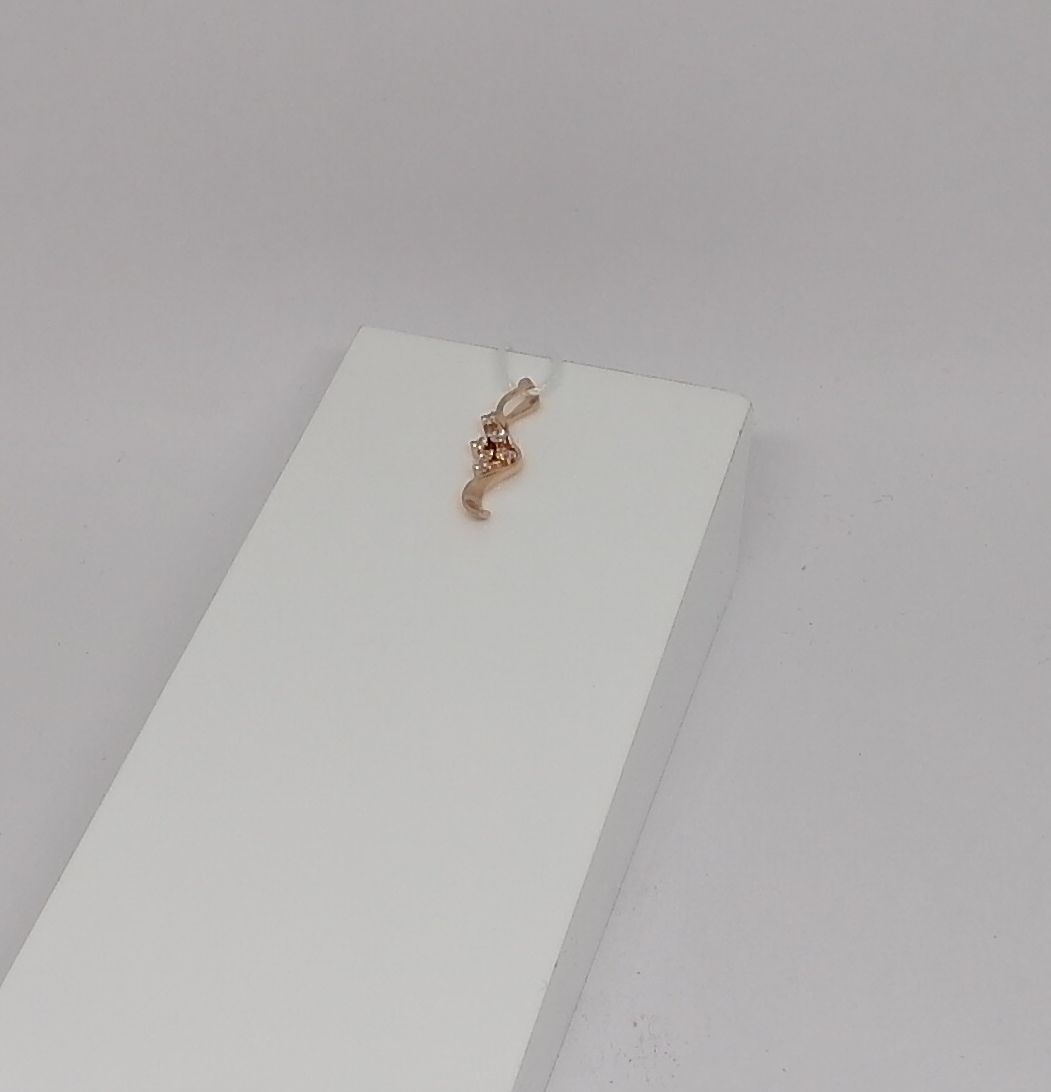 ПОДВЕСКА С КАМНЯМИ (Au 585)