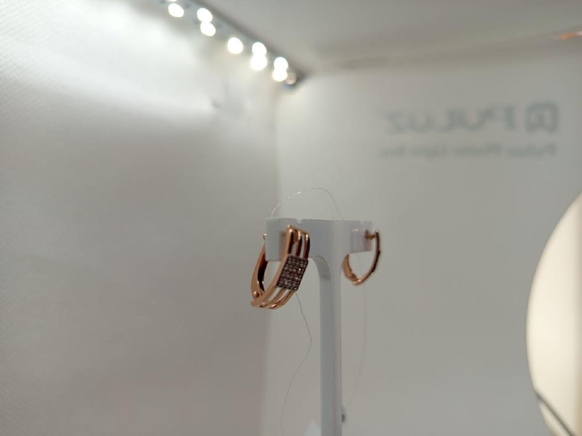 СЕРЬГИ С КАМНЯМИ (Au 585)