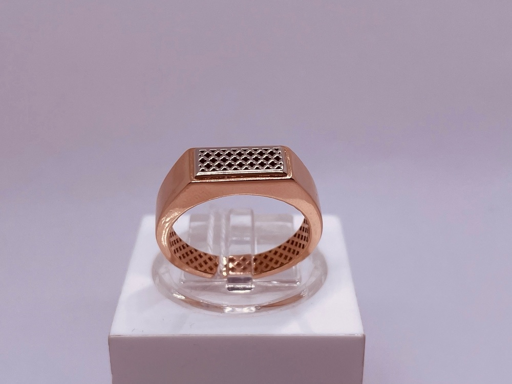 ПЕЧКМ585 ПЕЧАТКА С КАМНЕМ (Au 585)