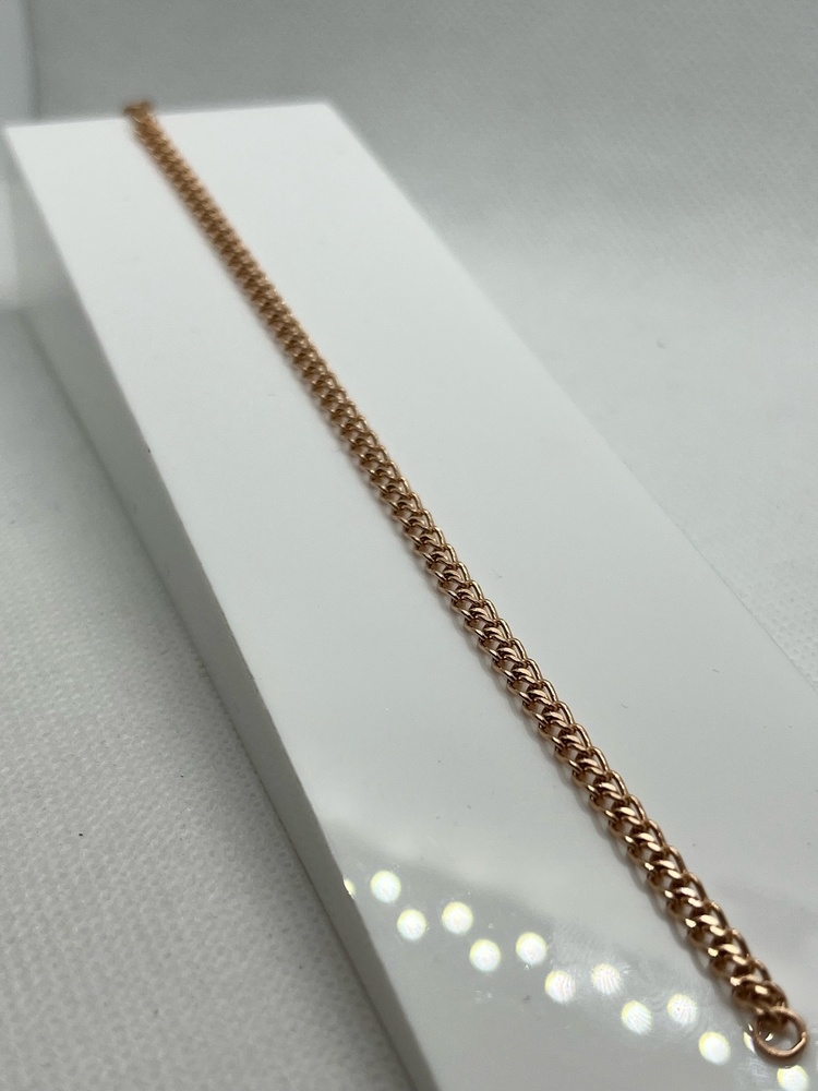 БРАСЛЕТ ПУСТОТЕЛЫЙ Царь (Au 585)