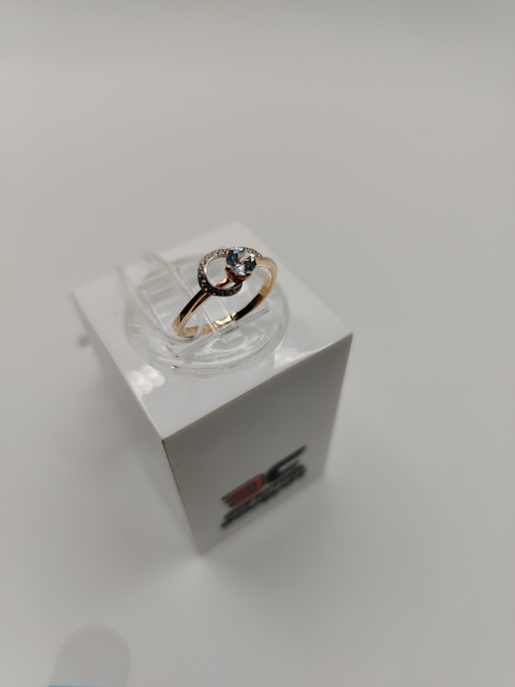 КОЛКМИ585 КОЛЬЦО С КАМНЯМИ (Au 585)