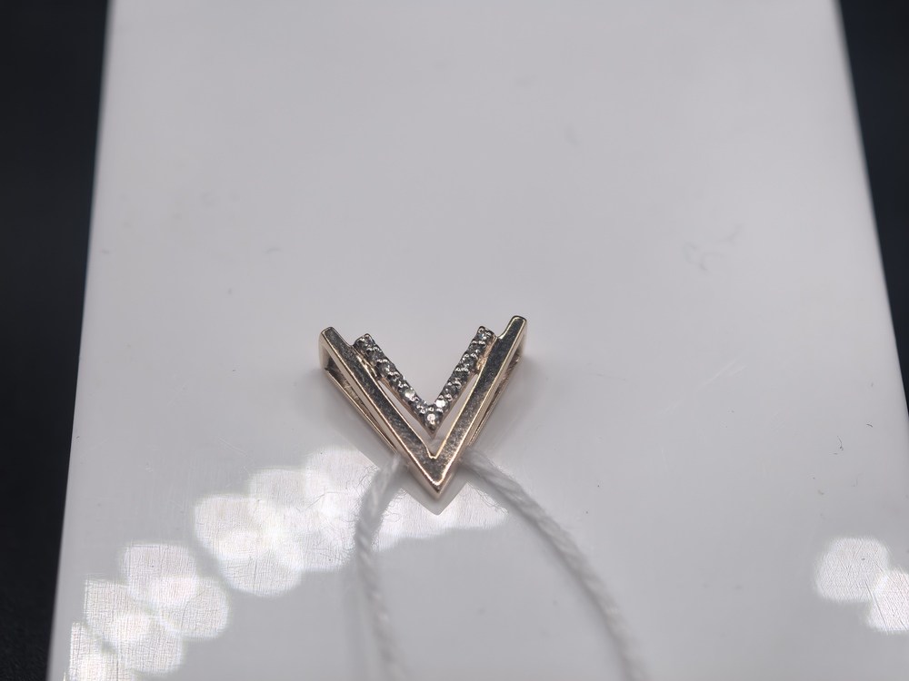 ПОДКМИ585 ПОДВЕСКА С КАМНЯМИ (Au 585)