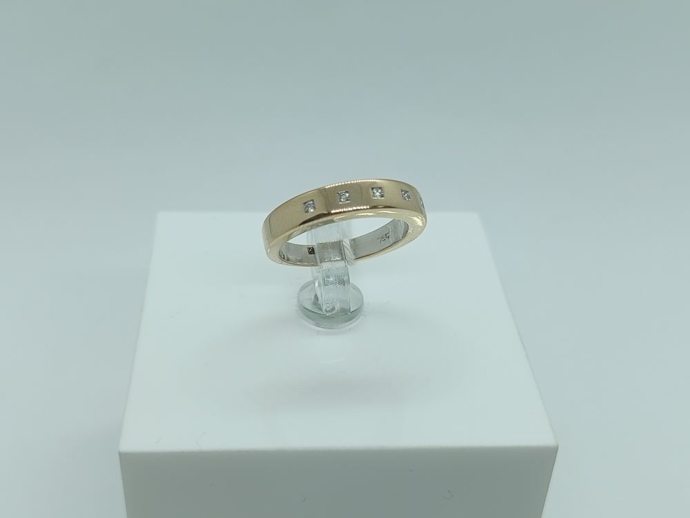 КОЛЬЦО БРИЛЛИАНТ Au 750