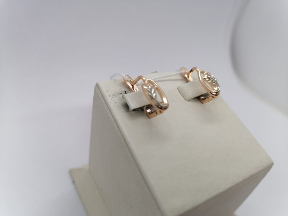 СЕРЬГИ БЕЗ КАМНЯ (Au 585)