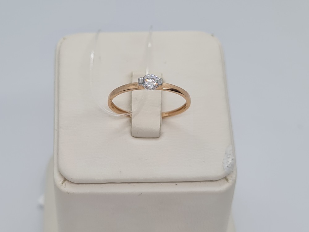 КОЛЬЦО С КАМНЕМ (Au 585)