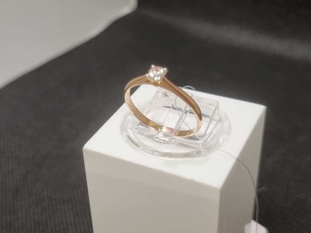 КОЛЬЦО С КАМНЕМ (Au 585)