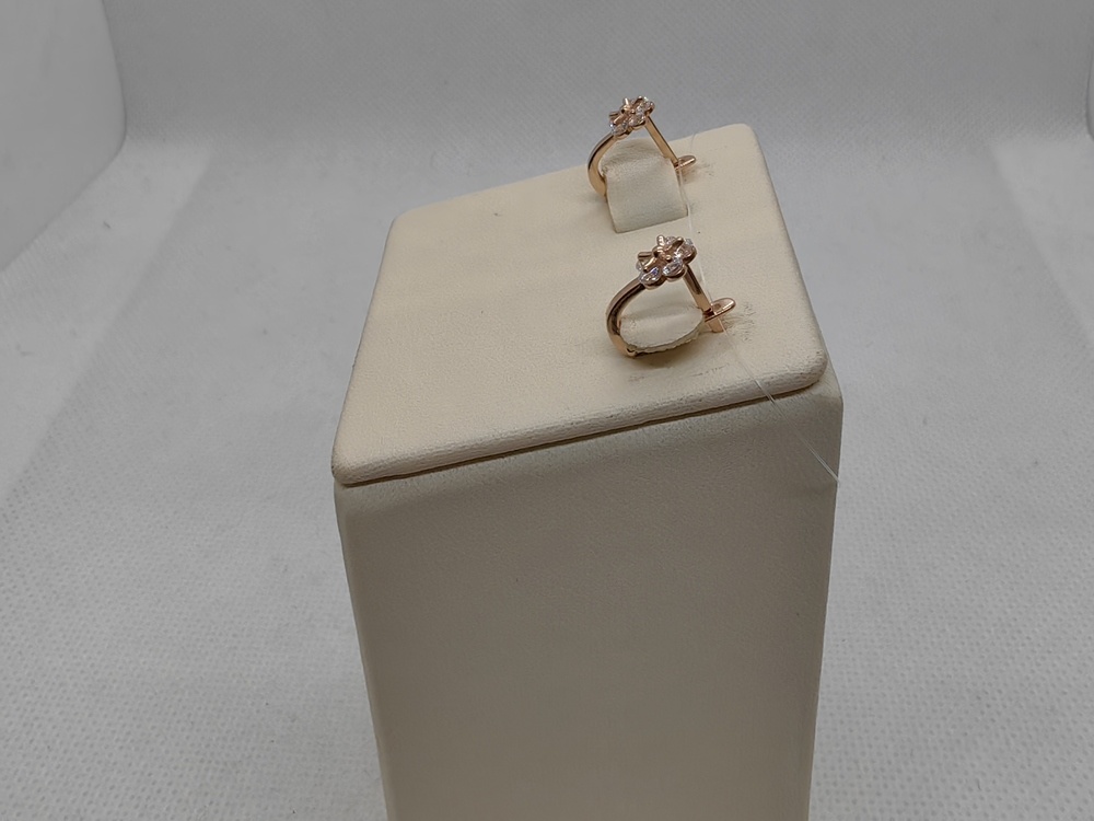 СЕРЬГИ С КАМНЯМИ (Au 585)