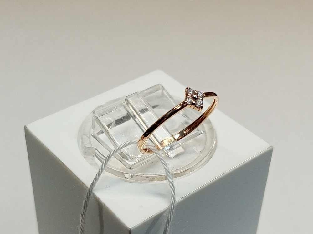 КОЛКМИ585 КОЛЬЦО С КАМНЯМИ (Au 585)