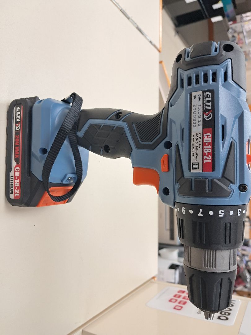 Шуруповерт ELTI CD-18-2L