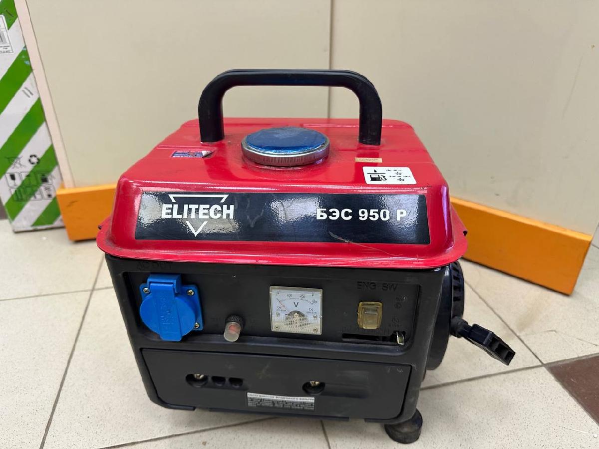 Бензогенератор Elitech БЭС 950 Р