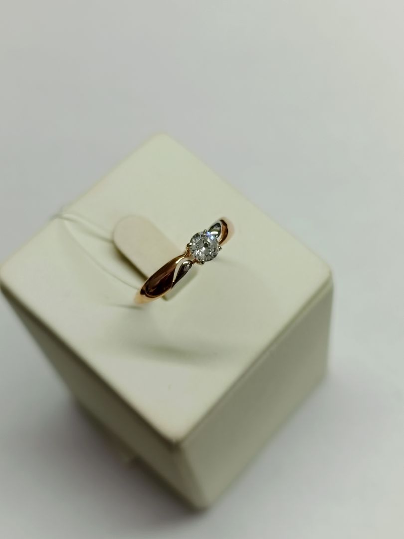 КОЛЬЦО С КАМНЕМ (Au 585)