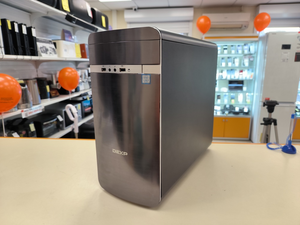 Системный блок DEXP -; Core i3-9100F, GeForce GTX 1050 Ti, Нет, 1 Tb