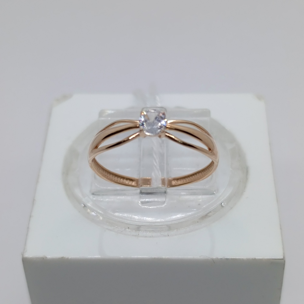 КОЛЬЦО С КАМНЕМ (Au 375)