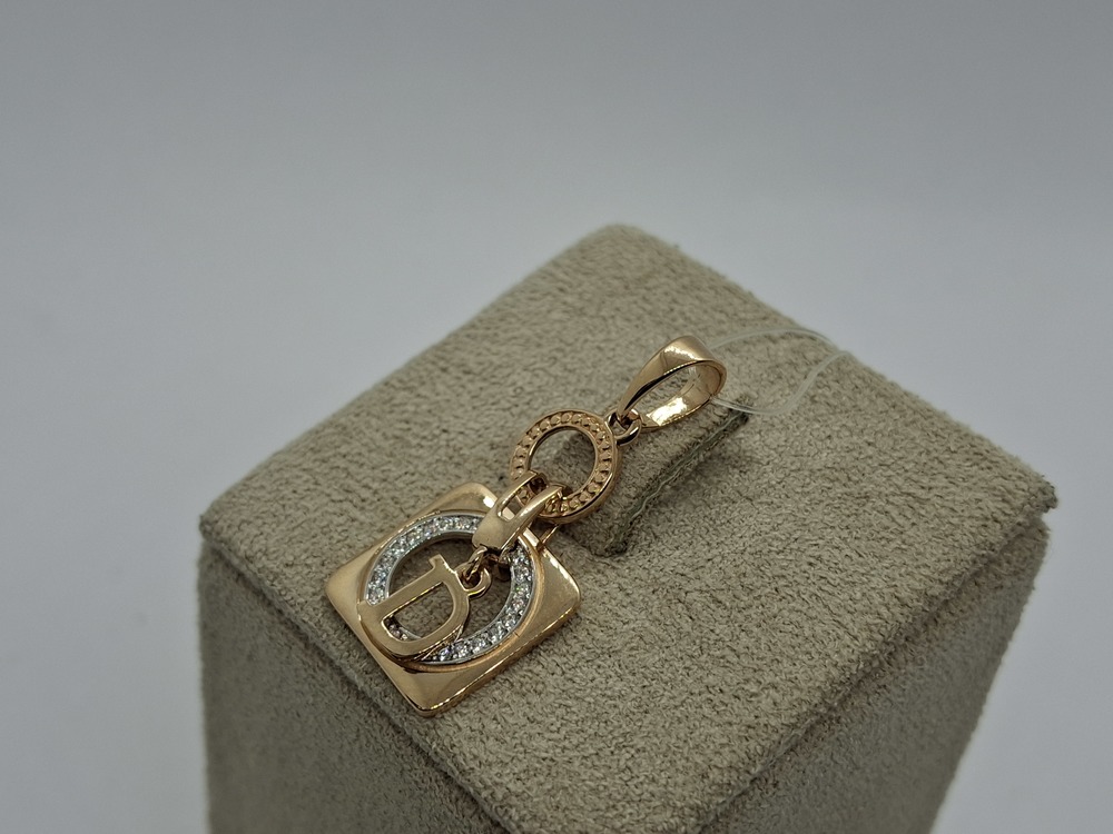 ПОДВЕСКА С КАМНЯМИ (Au 585)