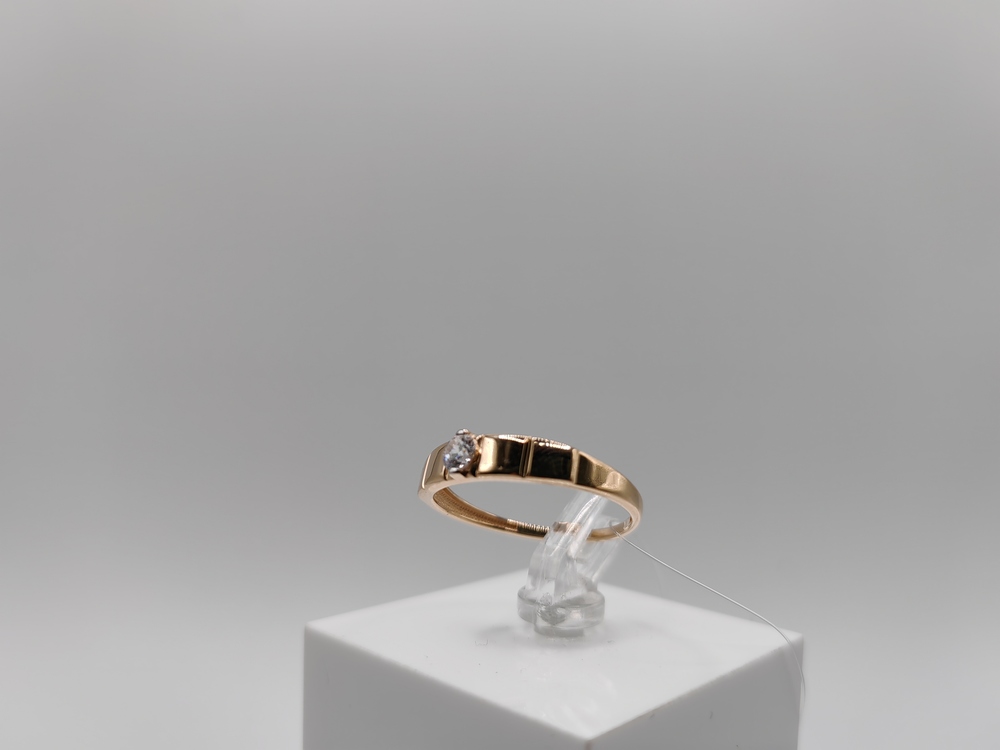 КОЛЬЦО С КАМНЕМ (Au 585)