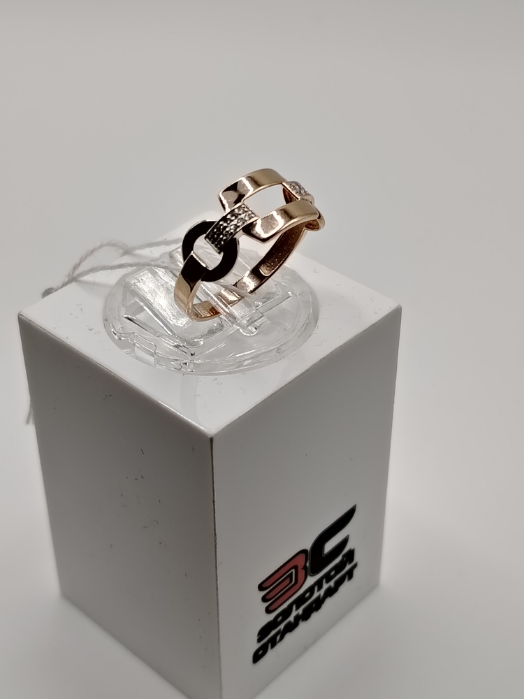 КОЛКМИ585 КОЛЬЦО С КАМНЯМИ (Au 585)