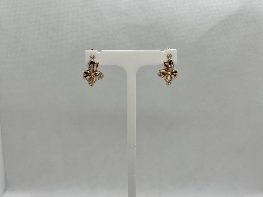 СЕРЬГИ С КАМНЯМИ (Au 585)