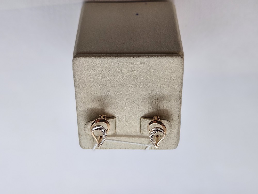 СЕРЬГИ С КАМНЕМ (Au 585)