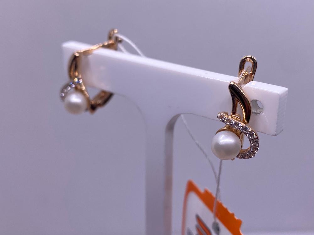 СЕРЬГИ С КАМНЯМИ (Au 585)