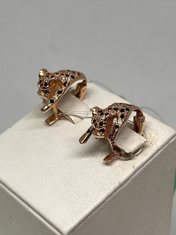 СЕРЬГИ С КАМНЯМИ (Au 585)