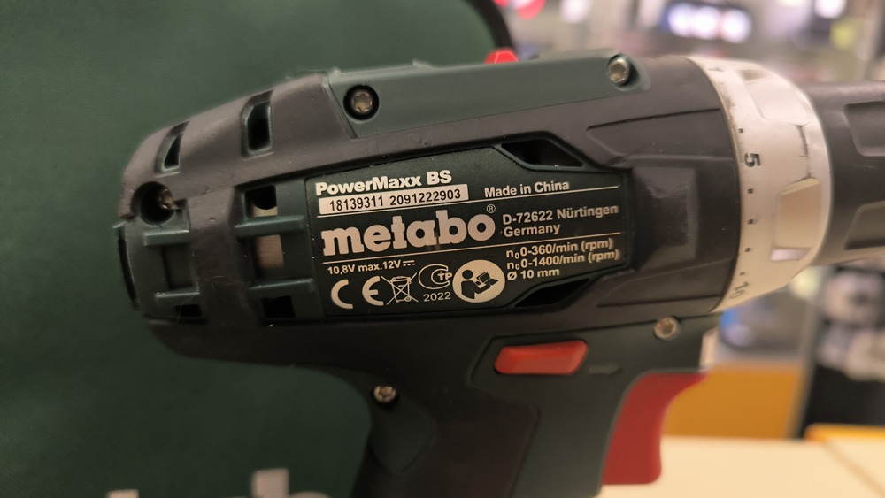 Шуруповерт Metabo POWERMAXX BS