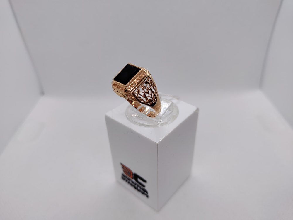 ПЕЧКМ585 ПЕЧАТКА С КАМНЕМ (Au 585)