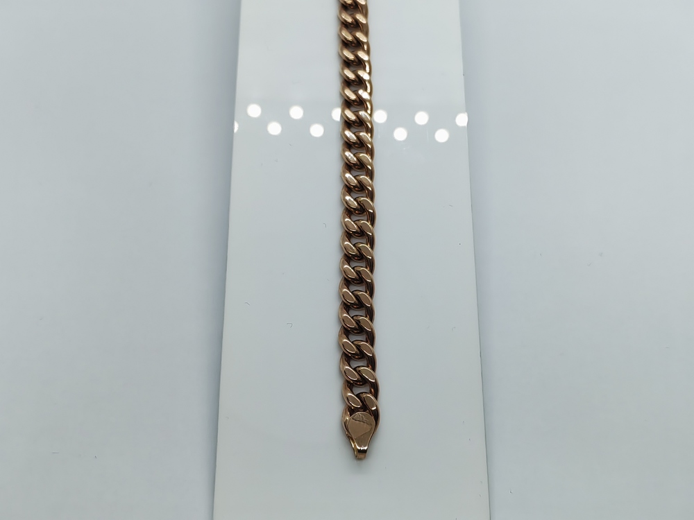 БРАСЛЕТ ПУСТОТЕЛЫЙ Панцирное (Au 585)