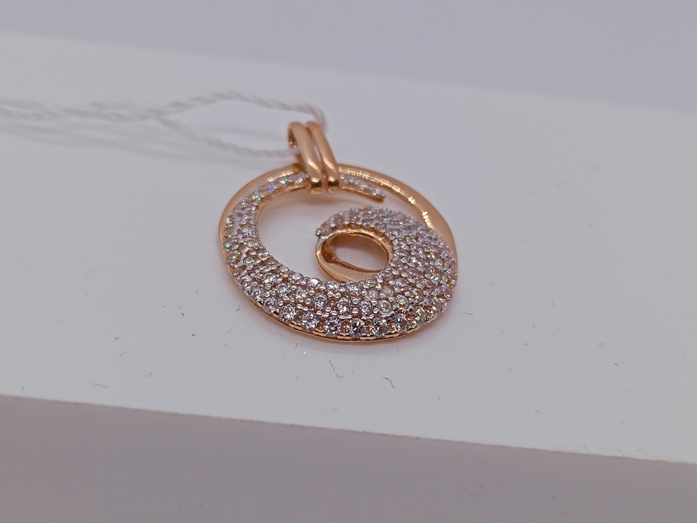 ПОДВЕСКА С КАМНЯМИ (Au 585)