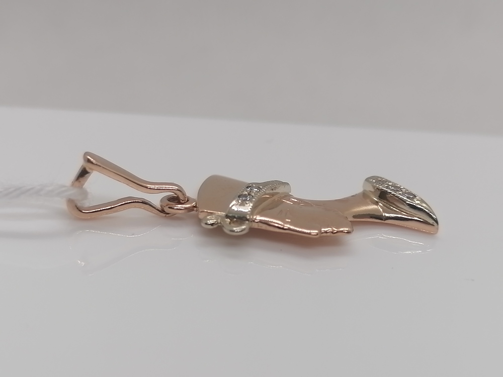 ПОДВЕСКА С КАМНЯМИ (Au 585)