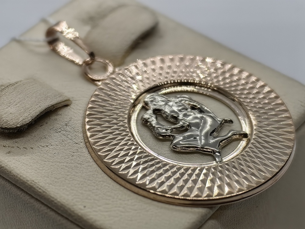 ПОДВЕСКА ЗНАК ЗОДИАКА ДЕВА (Au 585)