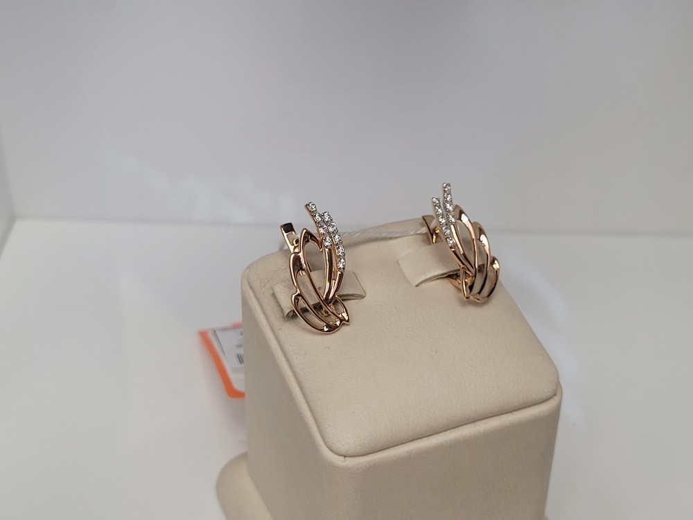 СЕРЬГИ С КАМНЯМИ (Au 585)