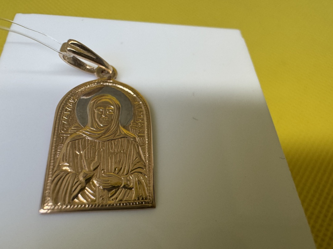 ПОДВЕСКА ИКОНА без камня (Au 585)