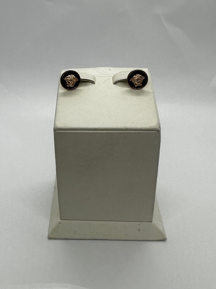 СЕРЬГИ ПУСЕТЫ эмаль (Au 585)