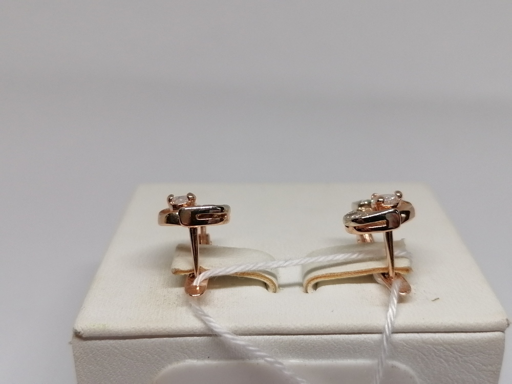 СЕРЬГИ С КАМНЯМИ (Au 585)