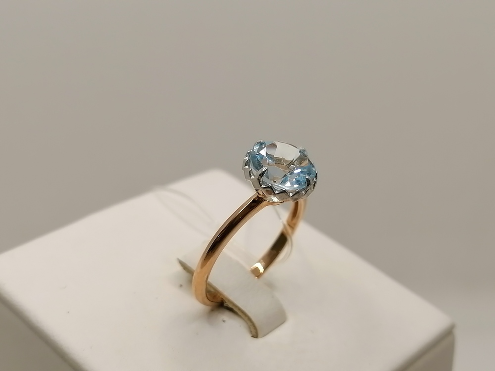 КОЛЬЦО С КАМНЕМ (Au 585)