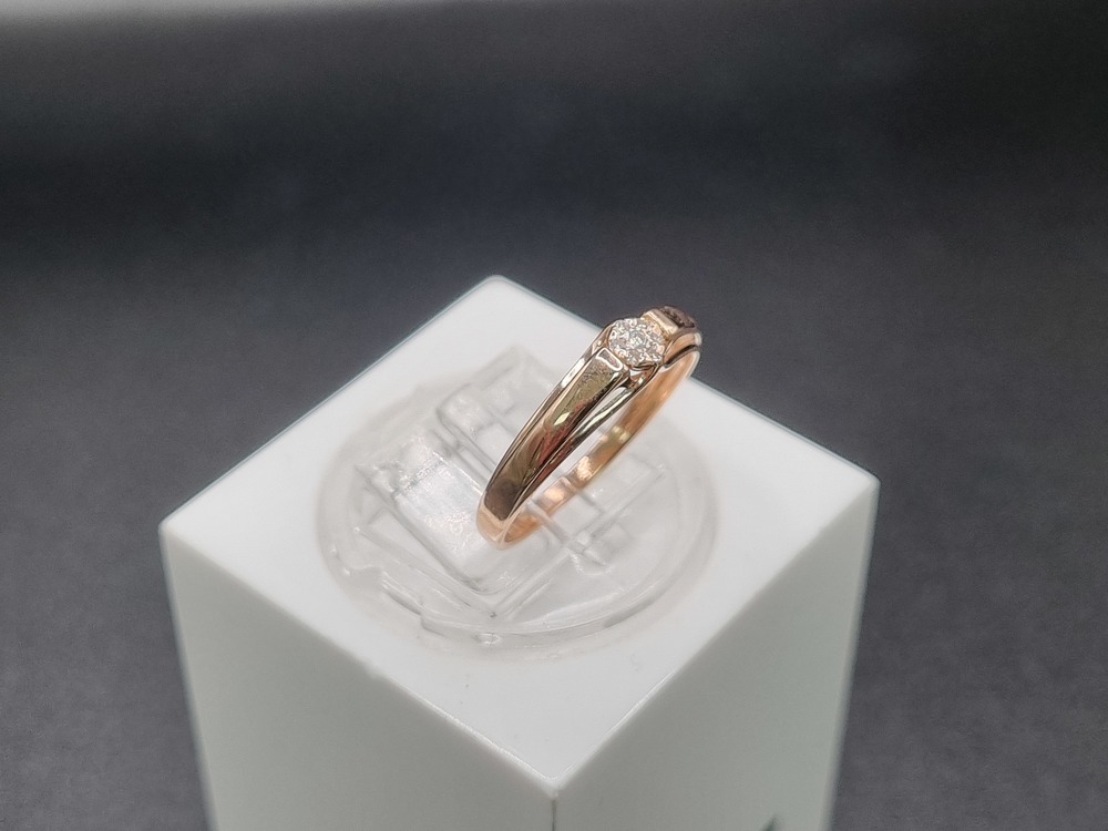 КОЛЬЦО БРИЛЛИАНТ Au 585