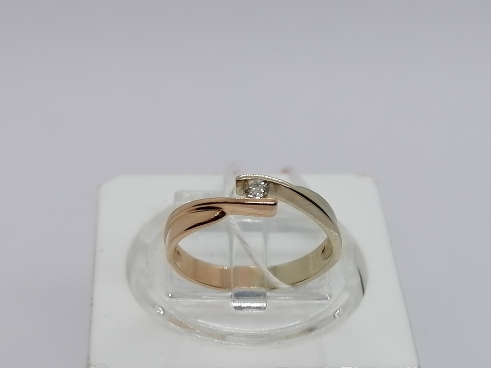 КОЛЬЦО БРИЛЛИАНТ Au 585