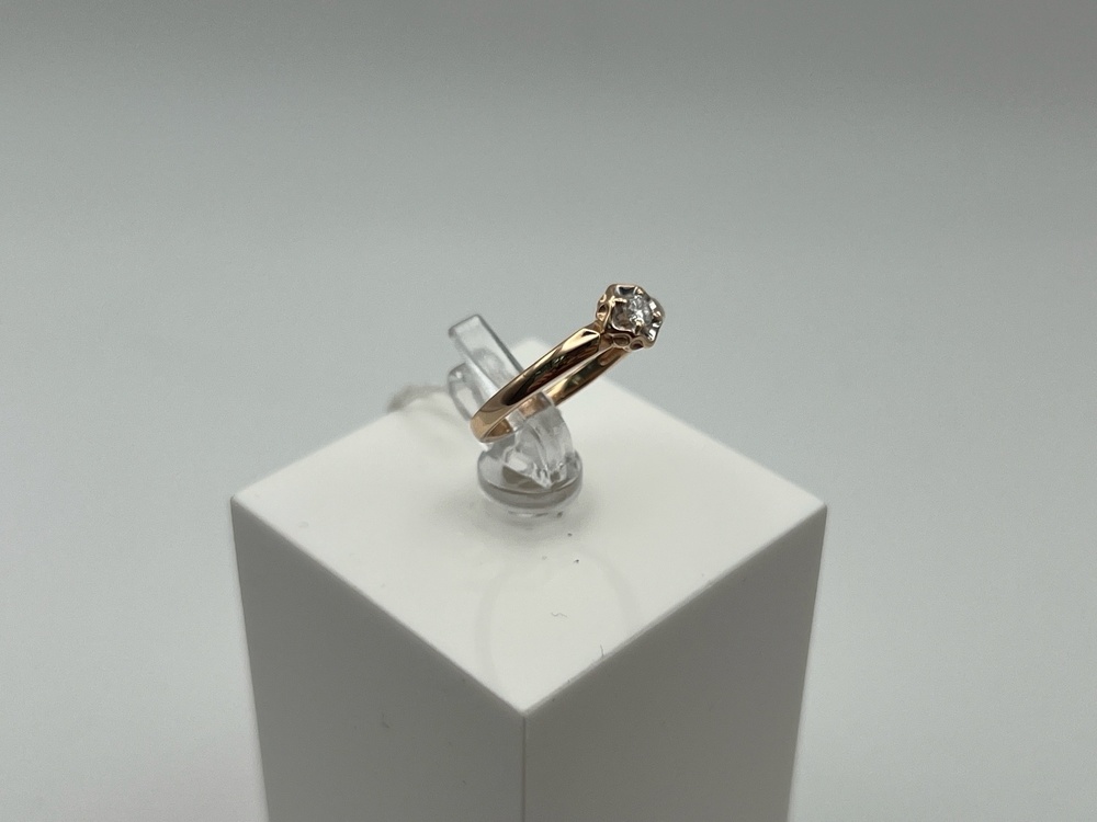 КОЛЬЦО БРИЛЛИАНТ Au 585